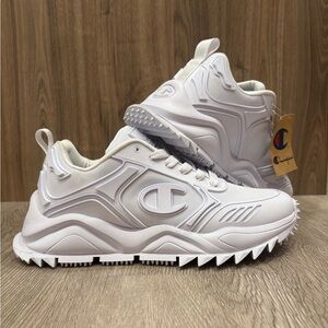 Mens US 8.5 CHAMPION 9318 TRAIL SHOES WHITE